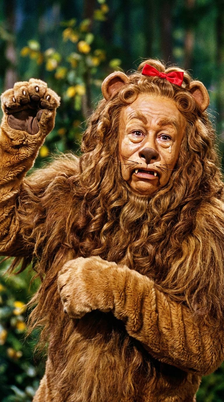 le Lion peureux