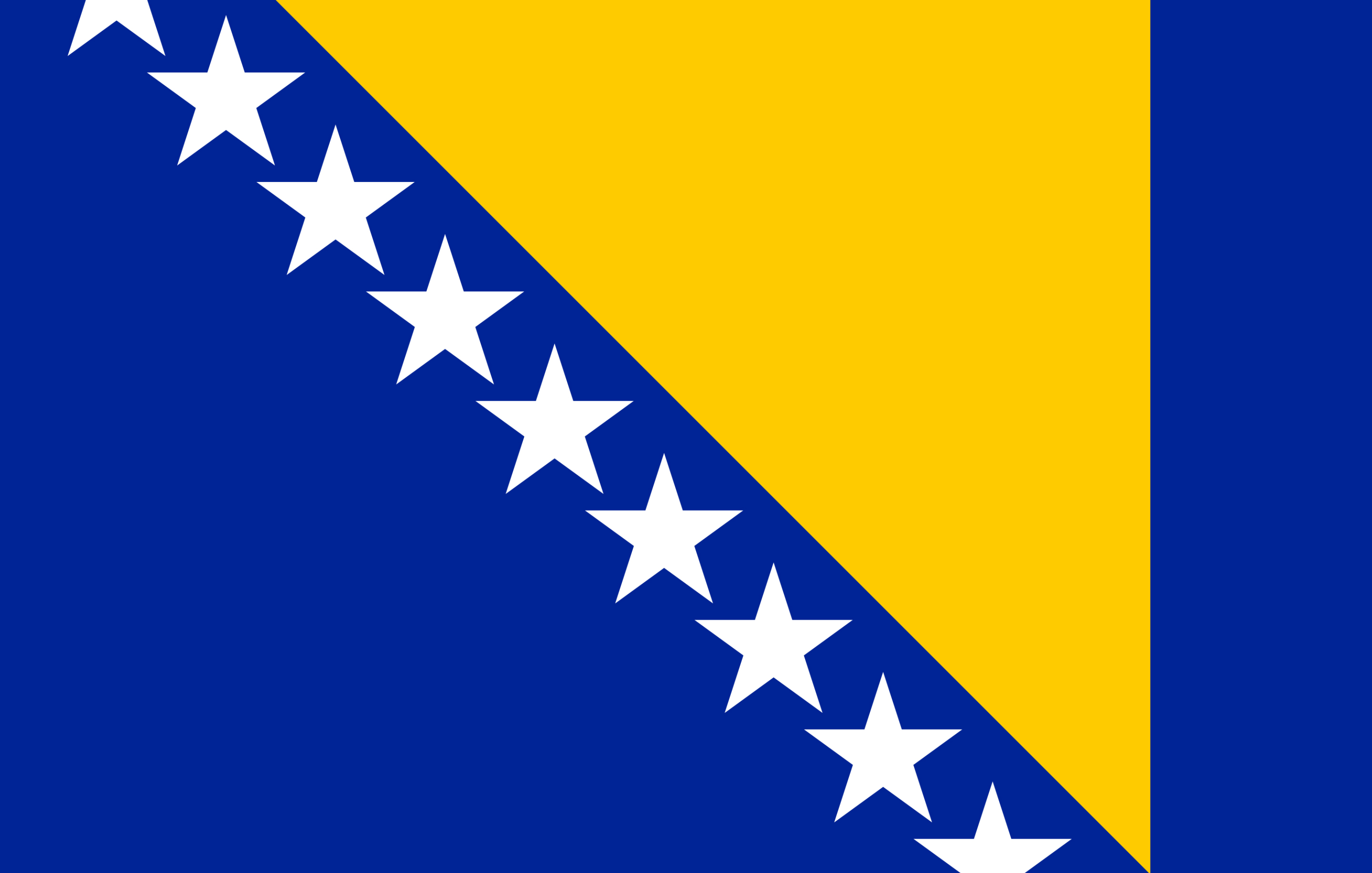 Drapeau du Bosnie-Herzégovine