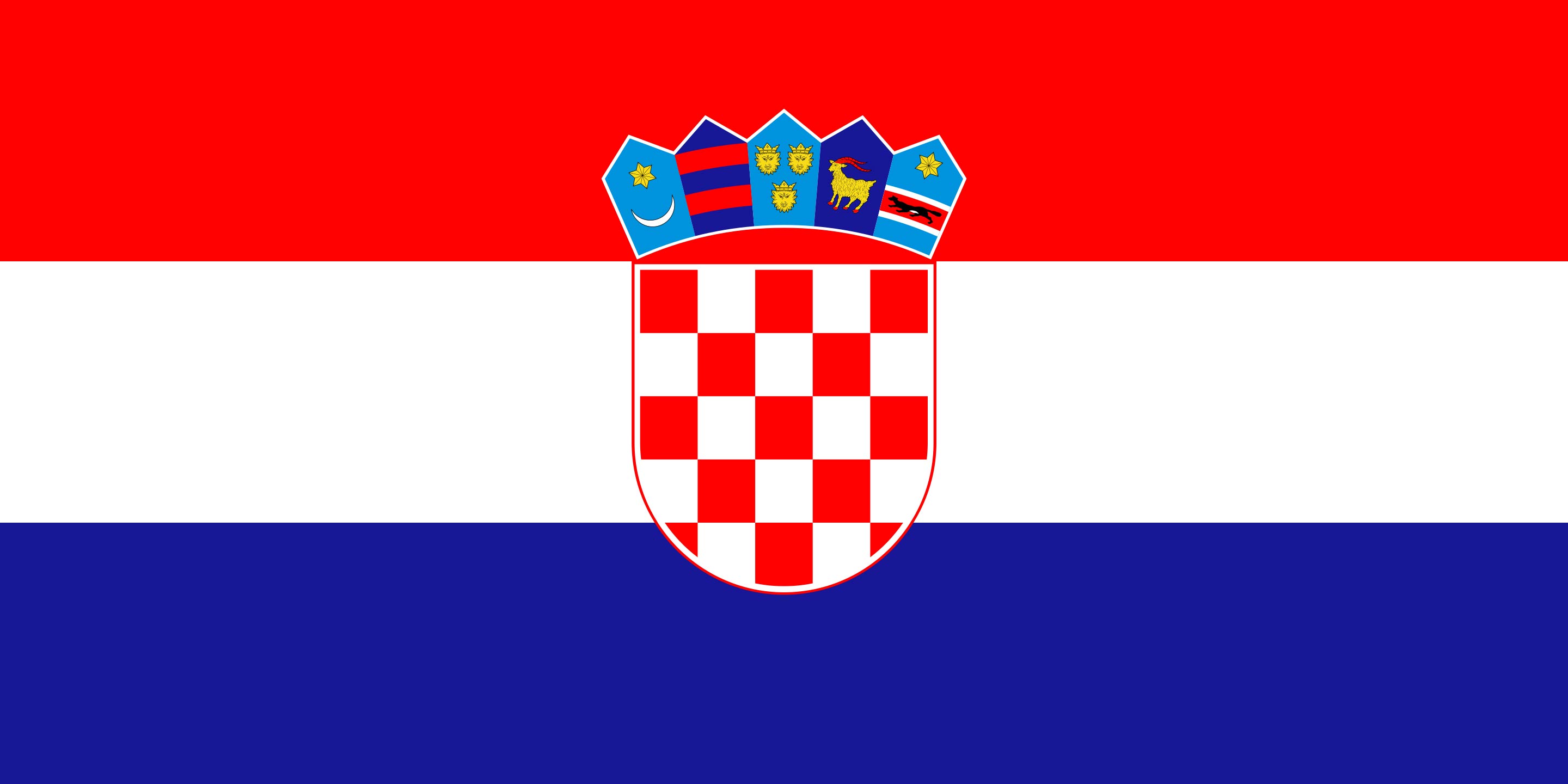 Drapeau de Croatie